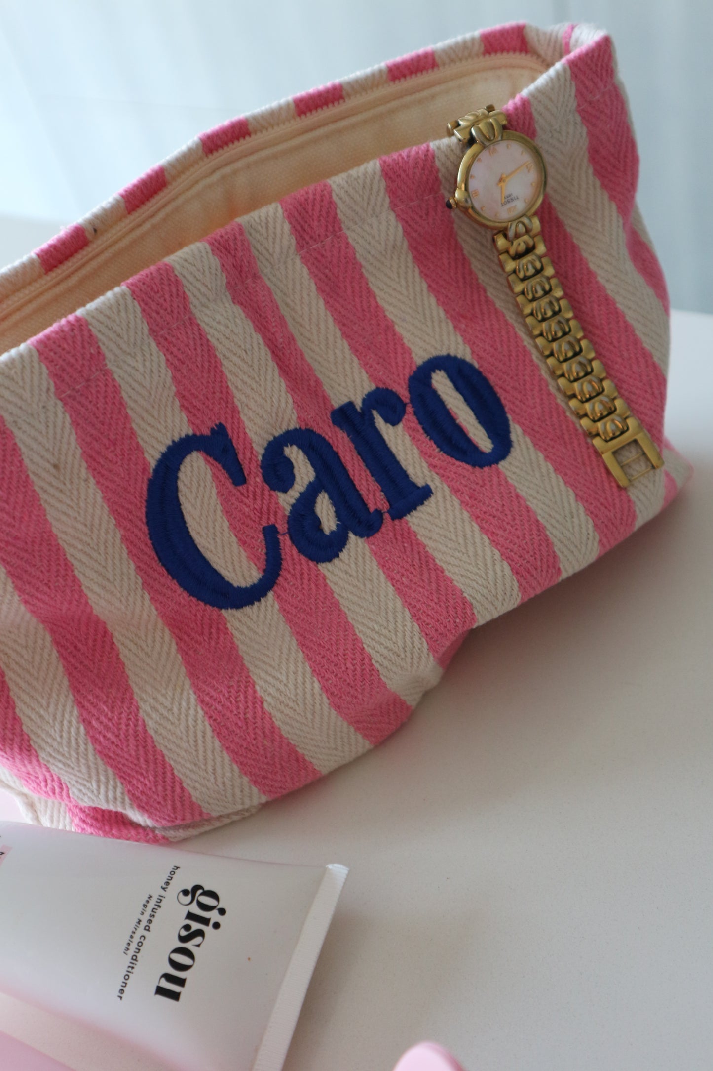 Striped Pouch