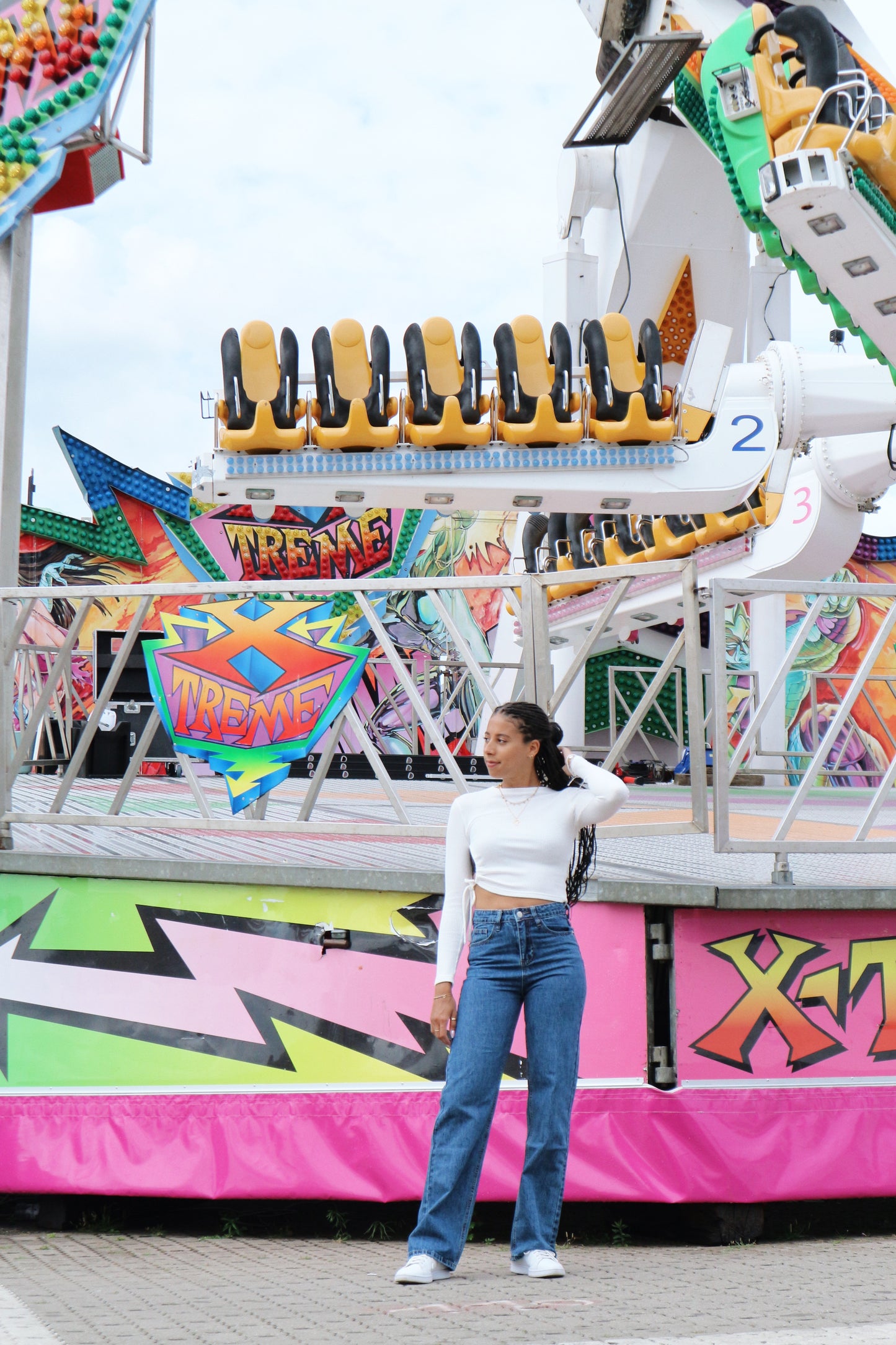 Jeans Hi-Rise Wide Leg