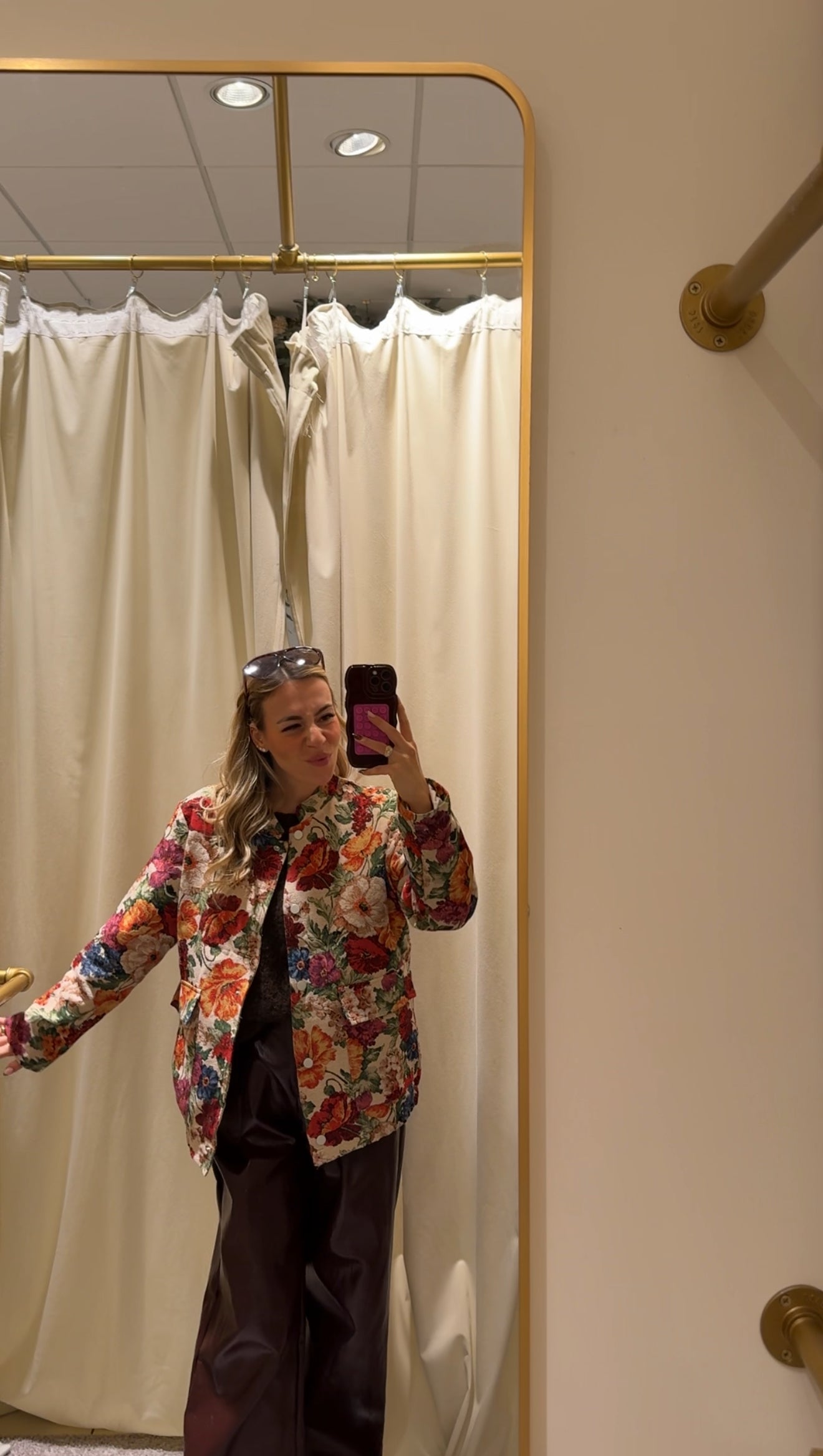 Floral Coat