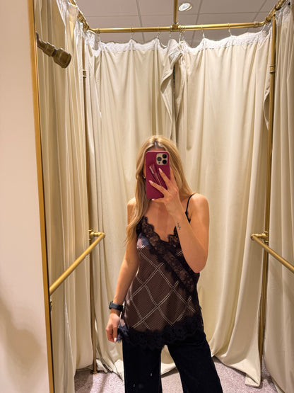 Holly Jolly Lace Top