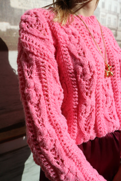 Pink Knit