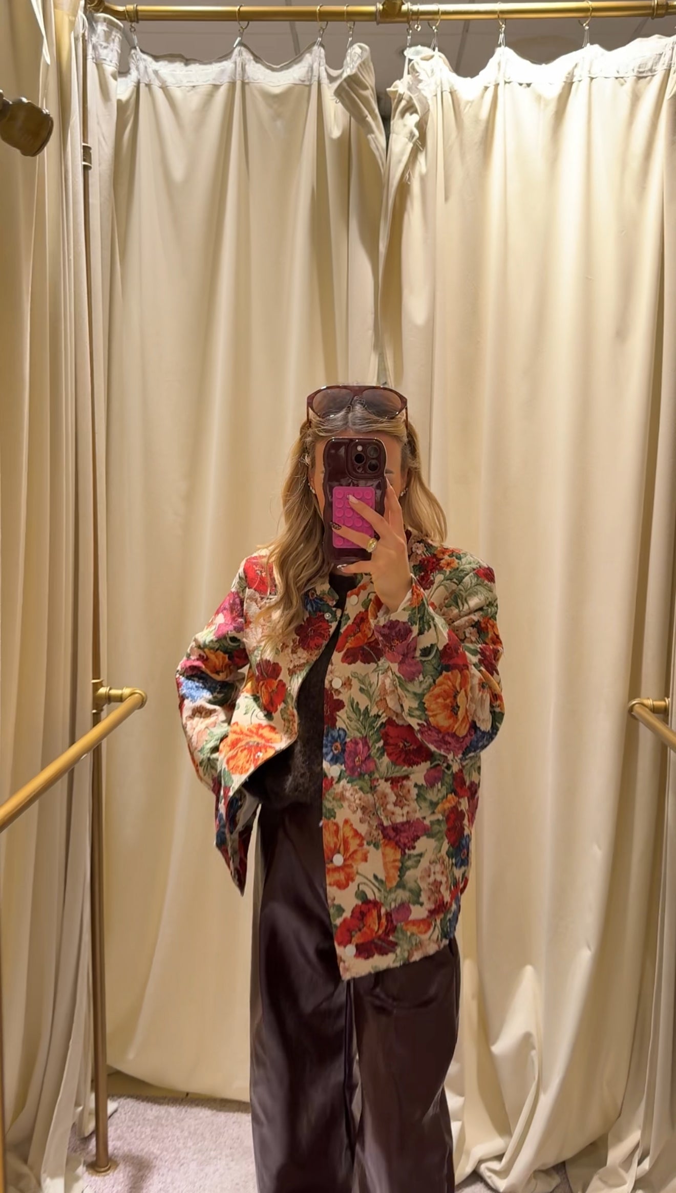 Floral Coat